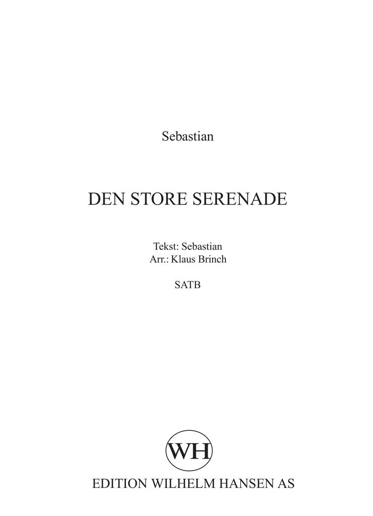 Den Store Serenade